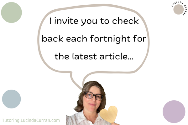 articles check back each fortnight - tutoring.lucindacurran.com