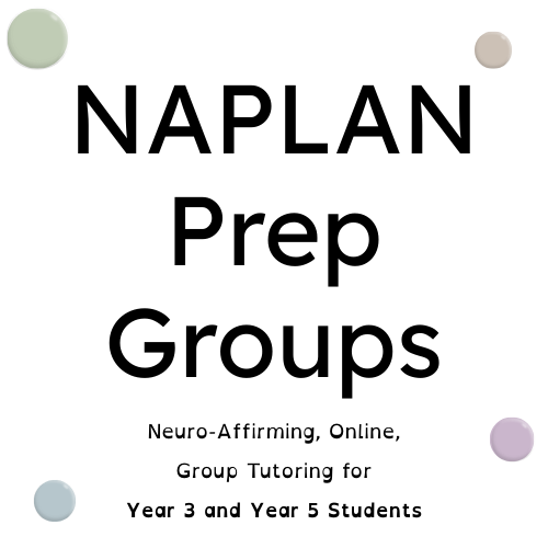 NAPLAN Prep Groups @ tutoring.LucindaCurran.com