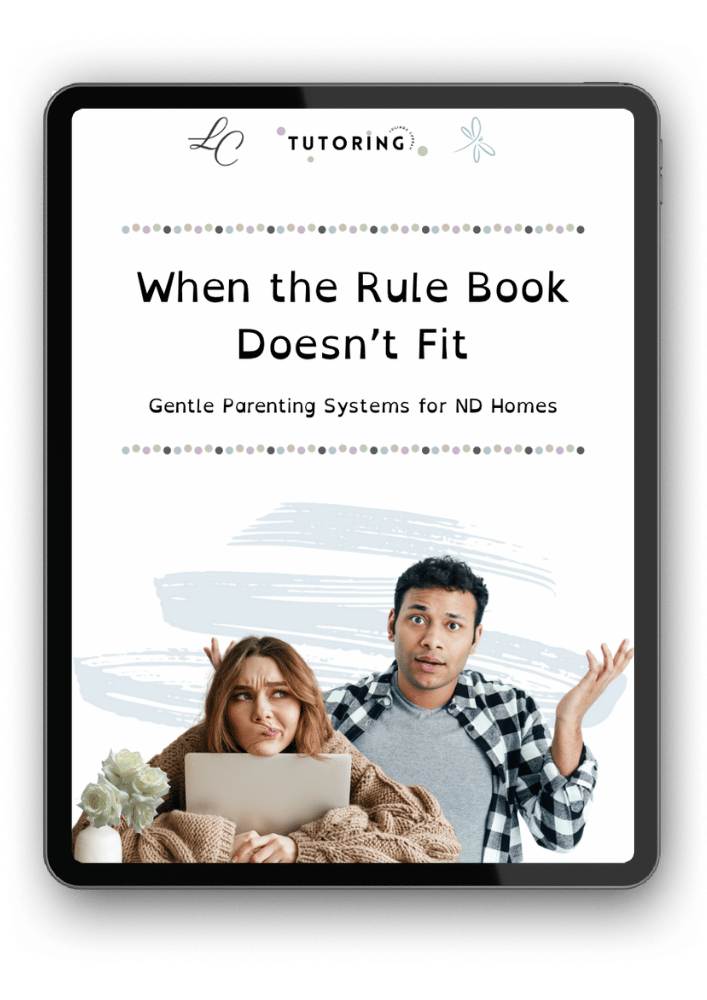 When the Rule Book Doesn’t Fit - Gentle Parenting Systems for ND Homes - mockup